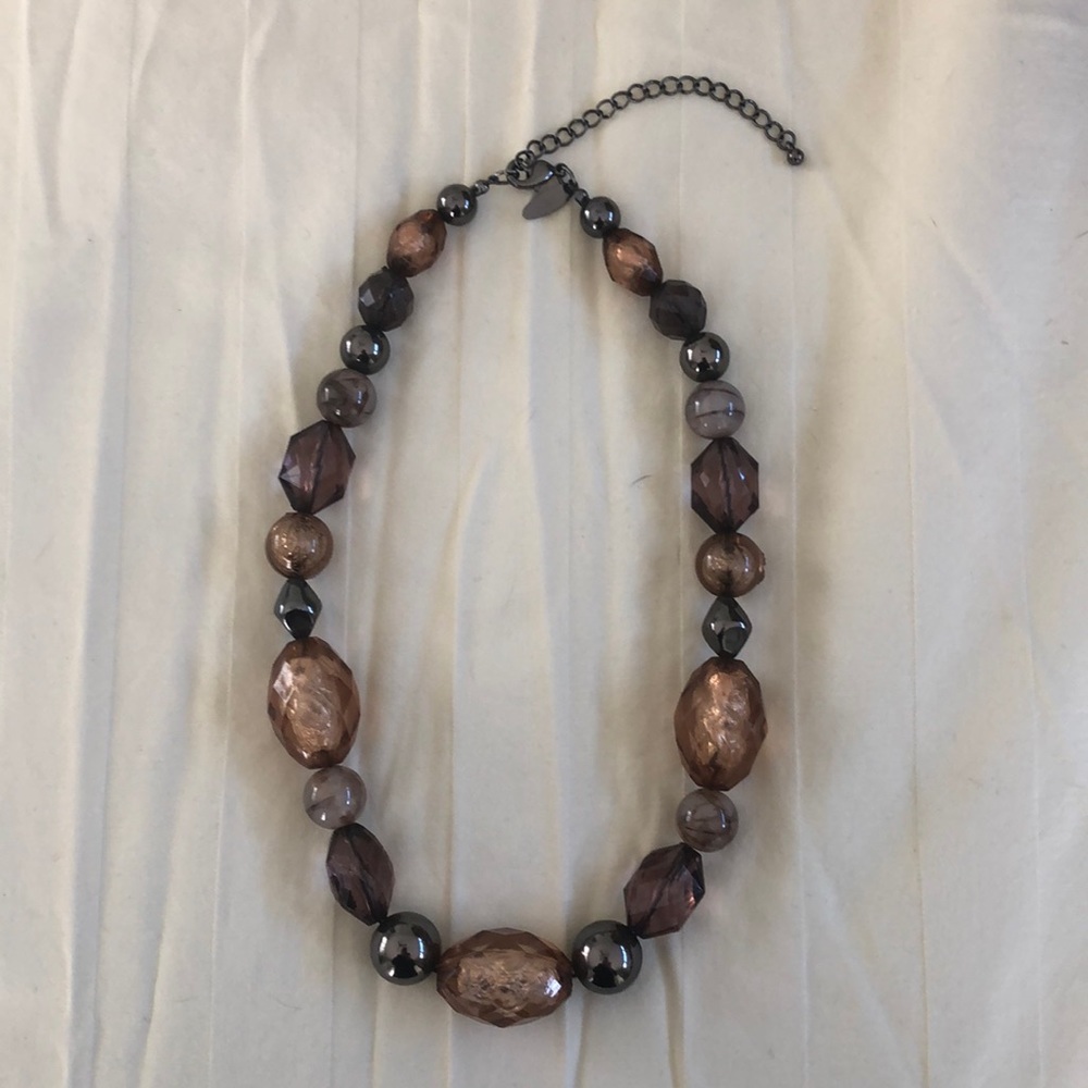 Beautiful beaded necklace.